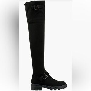 Marc Fisher Black Over the Knee Boots